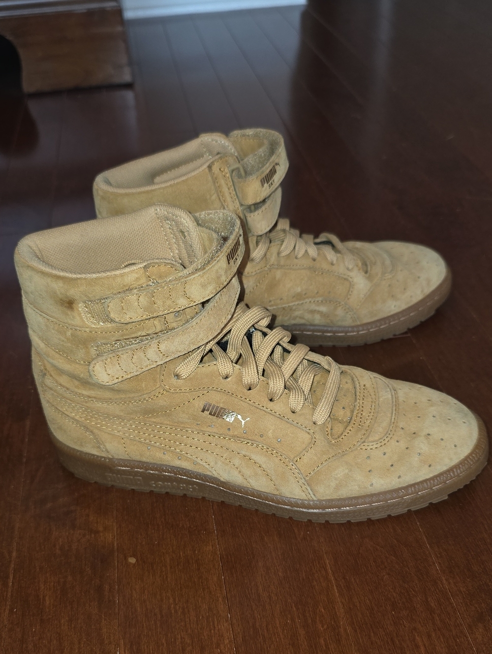 Puma Sky Suede High-Top Sneakers